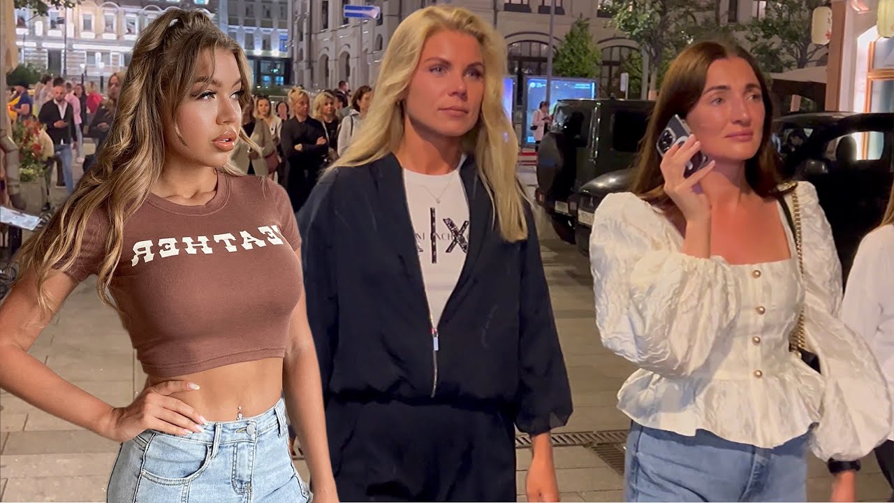 КРАСОТКИ НА КАЖДОМ ШАГУ💃❤️Adventures of Russian girls👍 at night Moscow 😱🔥РУССКИЕ КРАСАВИЦЫ В НОЧИ
