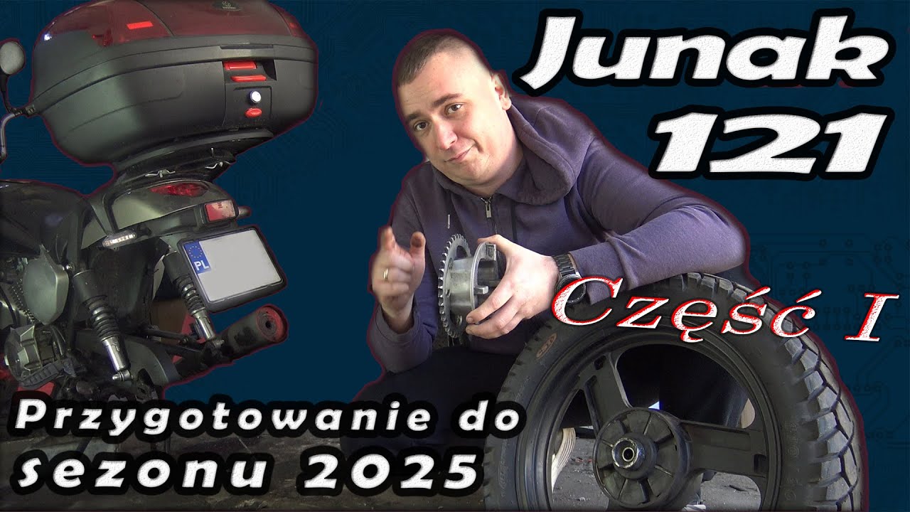 Junak 121 - część 1 - Wymiana Napędu, malowanie, przygotowanie do sezonu 2025
