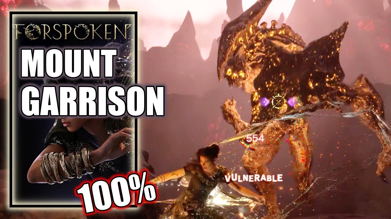 Forspoken - Mount Garrison 100% All (Detours) Objectives, Locations & Fast Travels