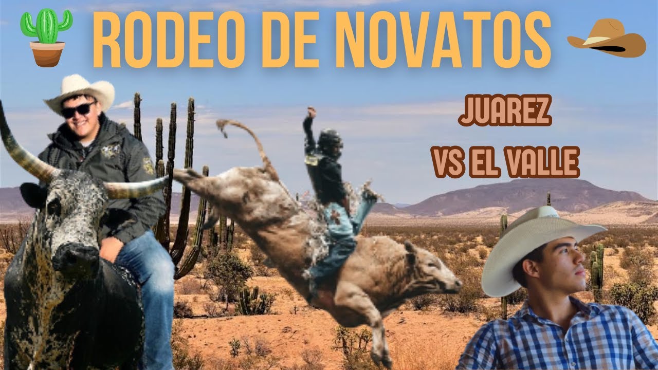 Así Se Vive un Rodeo de Novatos | Juárez vs El Valle