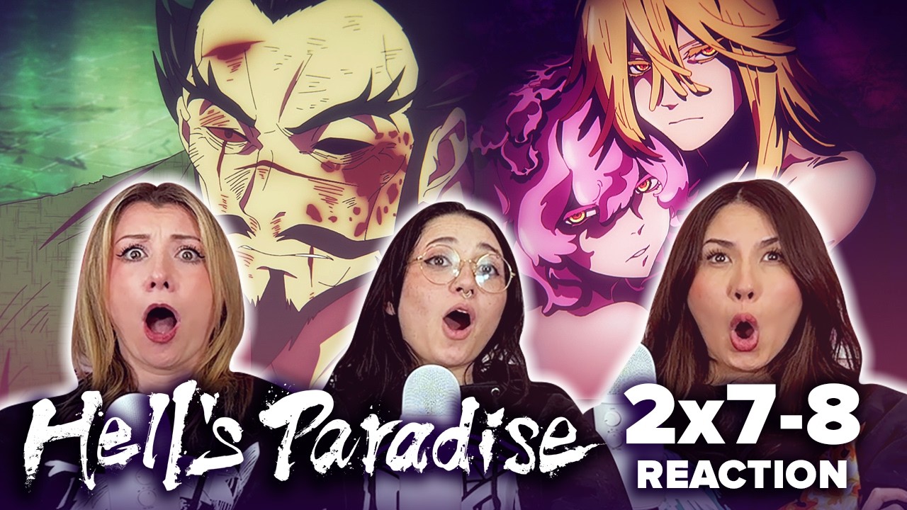ABSOLUTE HEAT 🔥😳 Hell's Paradise - 2x7 & 2x8 - Two People and One Person / Chrysanthemum and Peach
