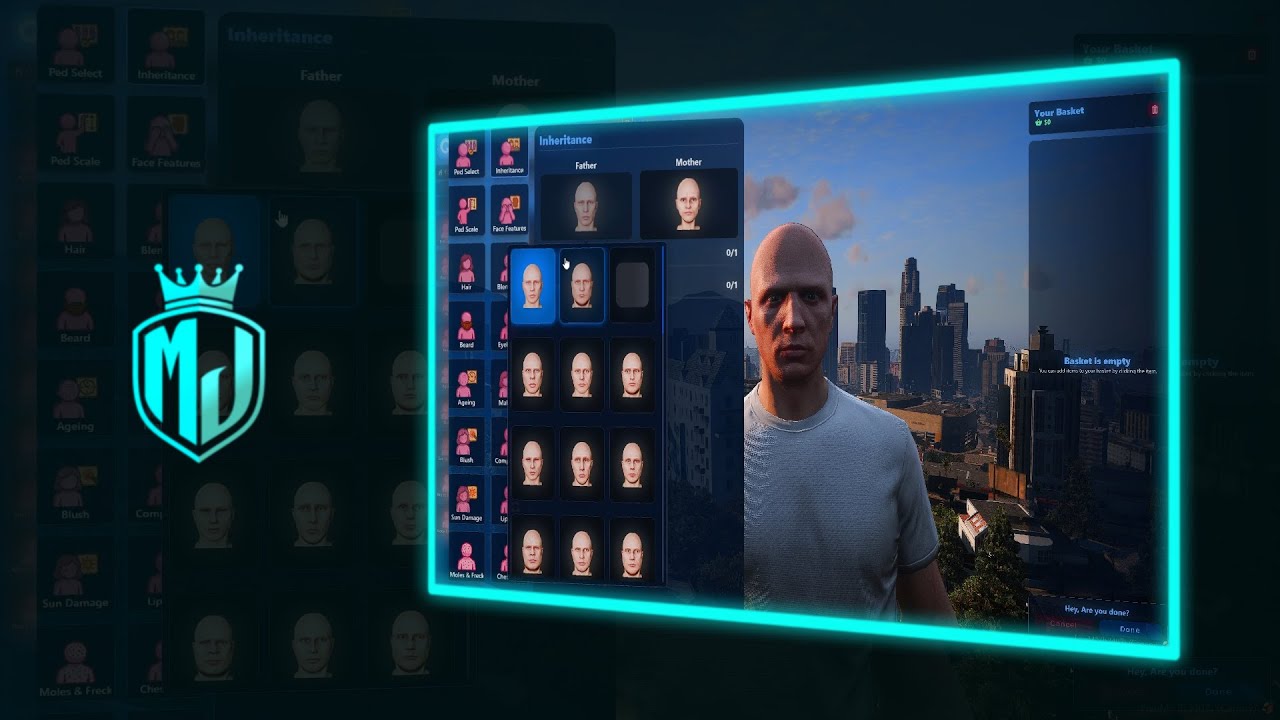 Quasar Appearance 🎨 | All-in-One Character Customization for ESX/QBCore 🧥 | MJ DEVELOPMENT