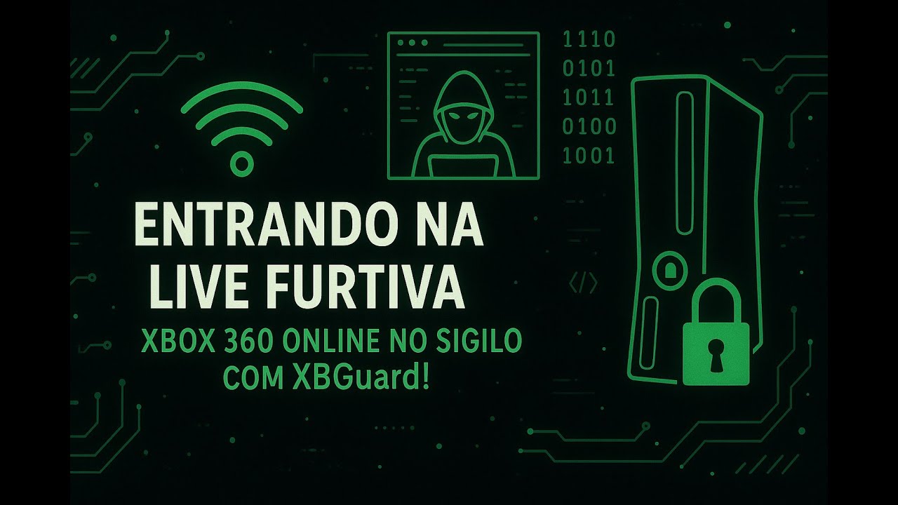 COMO CONECTAR NO SERVIDOR FURTIVO UTILIZANDO O WI-FI - XBGUARD - XBOX 360 EXPLOIT.