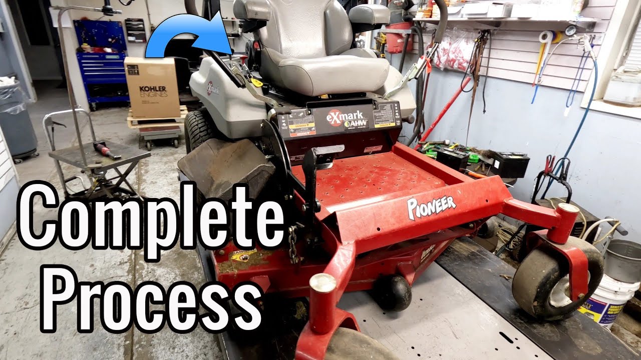 Exmark Zero Turn Engine Swap Pioneer PNS680KC Kohler CV682 23HP