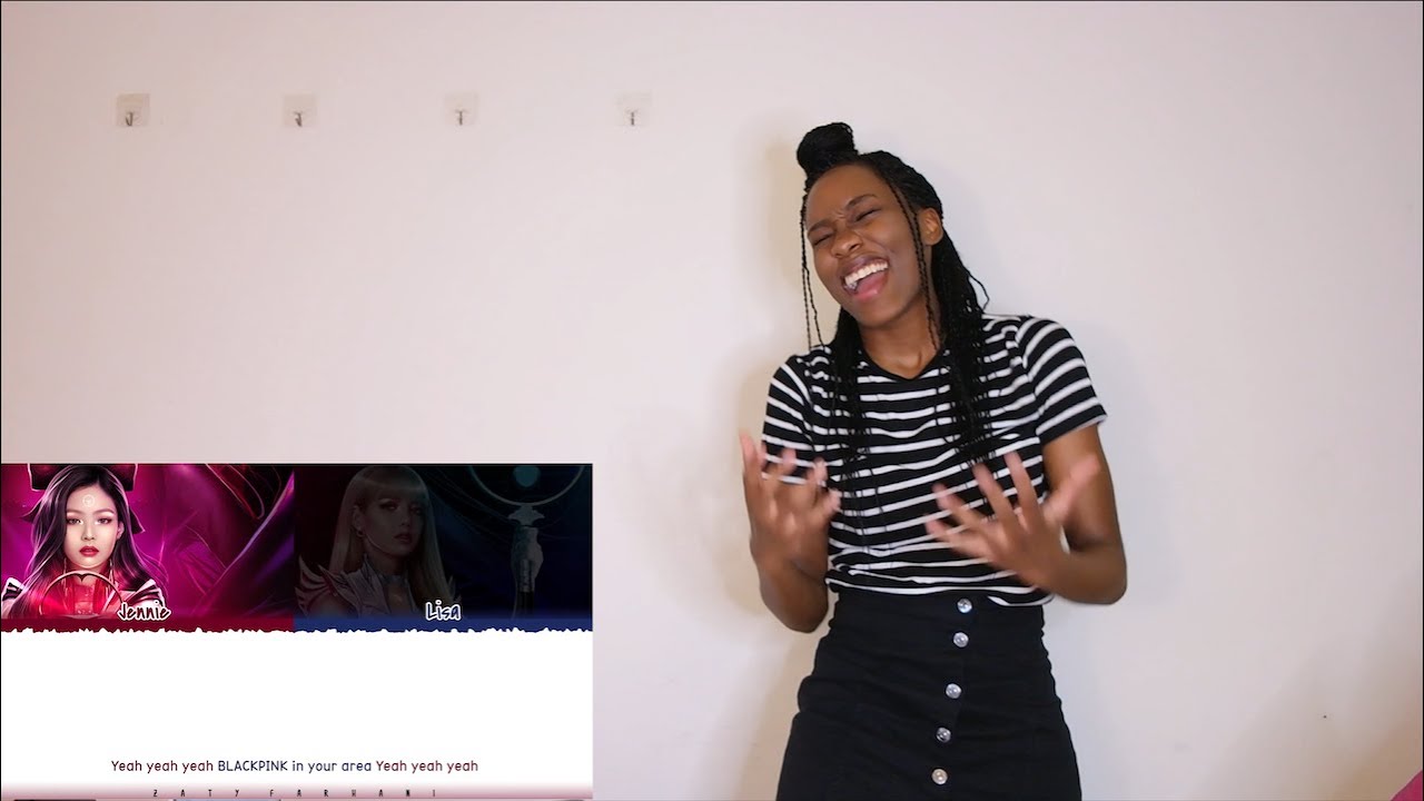 REACTING TO BLACKPINK Jennie & Lisa - 'ENGLISH RAP PARTS' (2020 UPDATE) Lyrics [Color Coded_Eng]