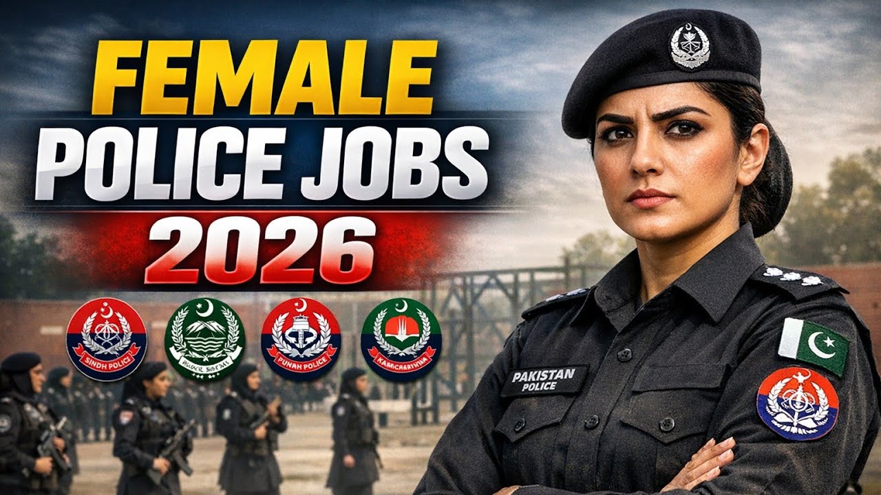 Female Constable Jobs in Pakistan Police | Full Eligibility & Apply Method 