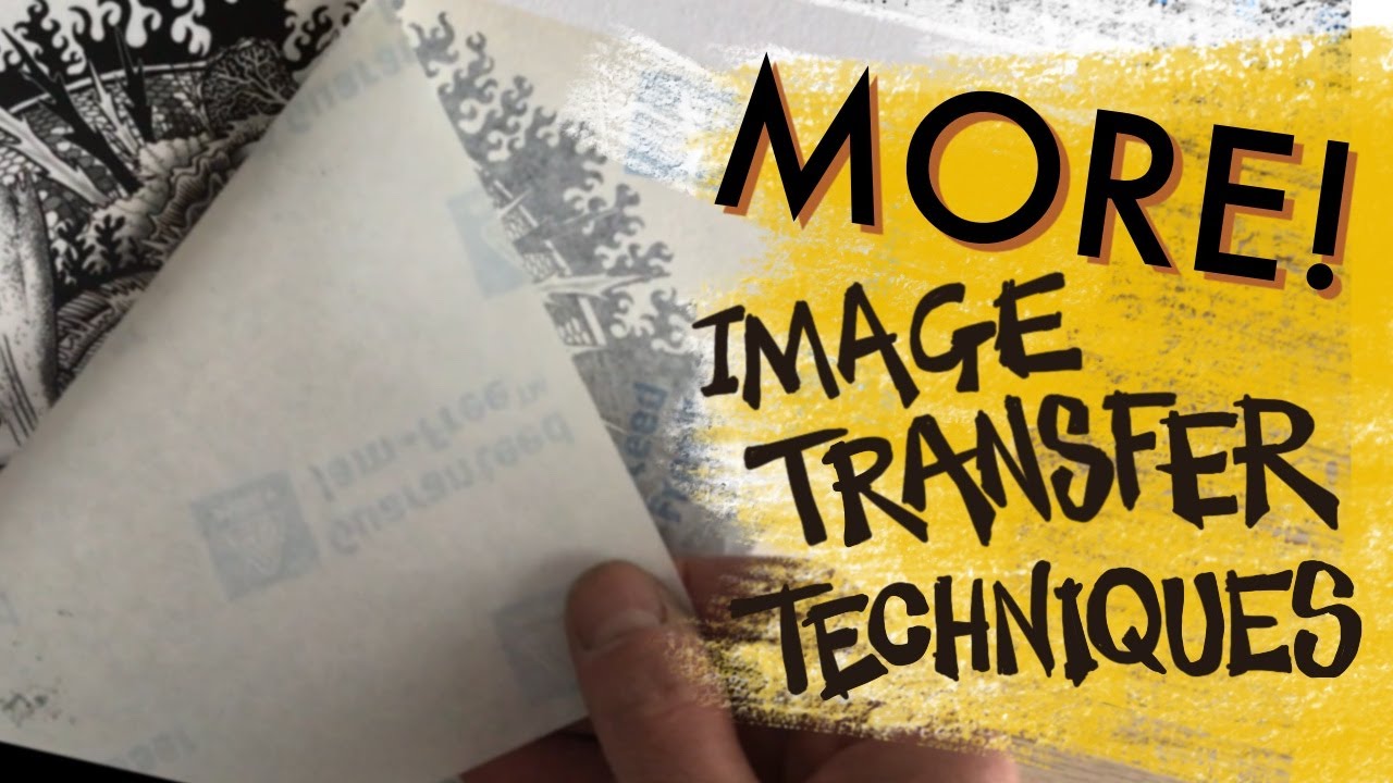 Image transfer tutorial - transfer your images onto (almost) anything!!!