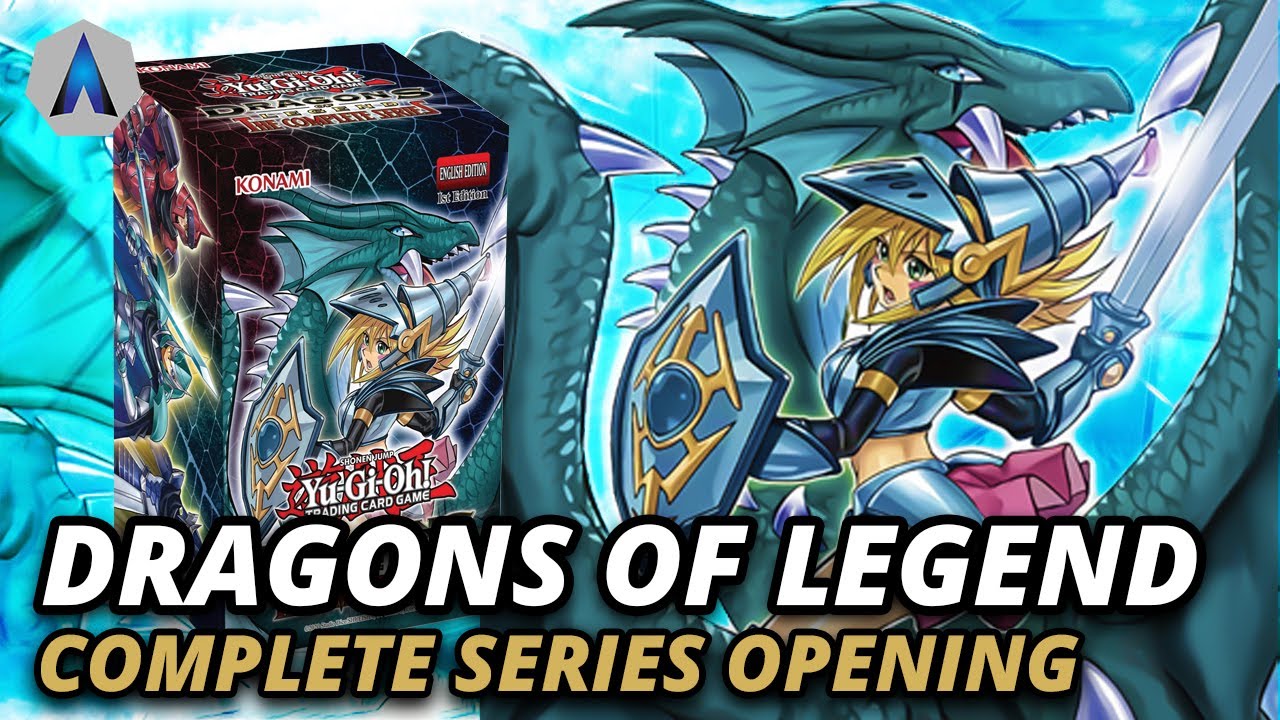 Yu-Gi-Oh! *НОВИНКА* Открытие выставочного ящика с полной серией Dragons of Legend!!!