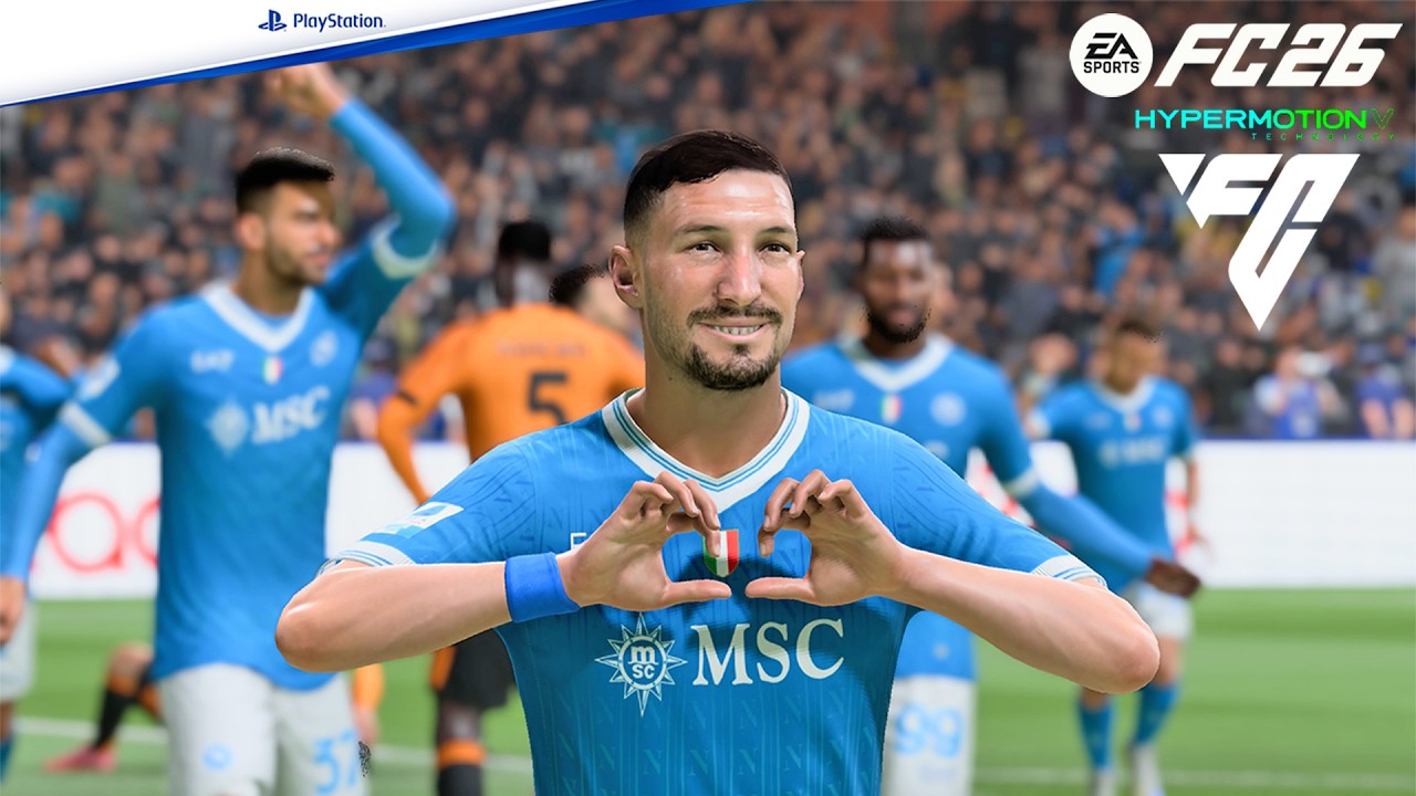 FC 26 PS4 - Napoli vs AS Roma | Serie A 25/26