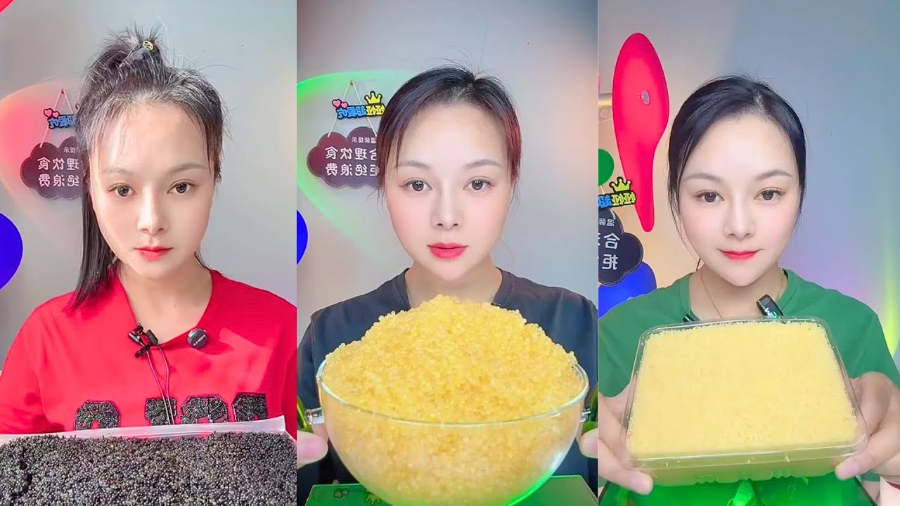 Colorful Fish Roe Eating ASMR | Soft Crunch Seafood Mukbang Colorful #25