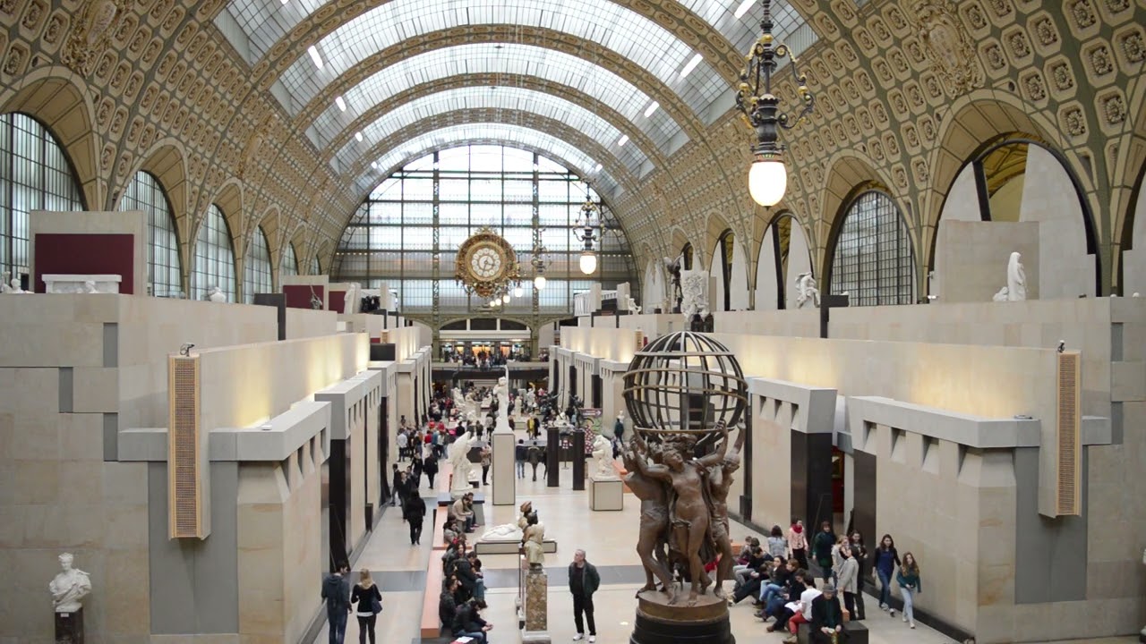 Relaxing museum soundscape | INSTANT SLEEP | Orsay museum