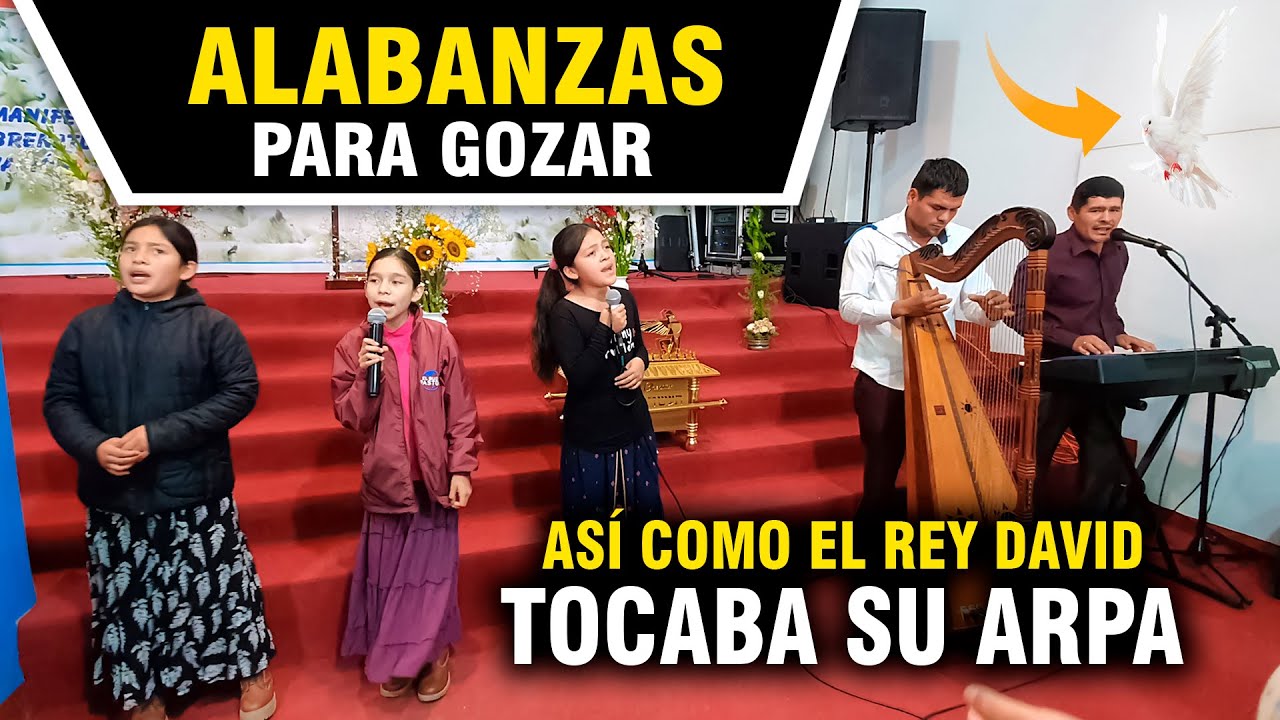 ALABANZAS PARA GOZAR ASÍ COMO EL REY DAVID TOCABA EL ARPA | GEDEÓN AGUAYO TV
