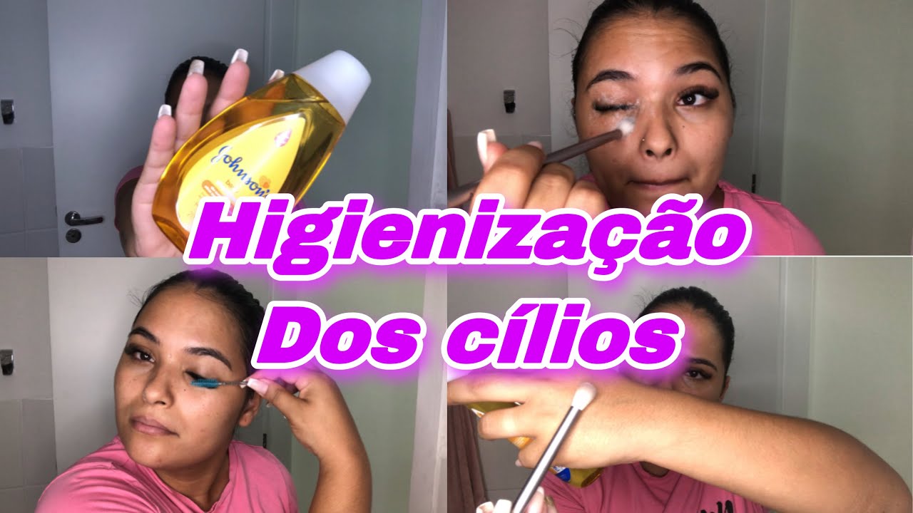 HIGIENIZAÇÃO DA EXTENSÃO DE CÍLIOS EM CASA 😍 mais dicas com cuida dele 💕