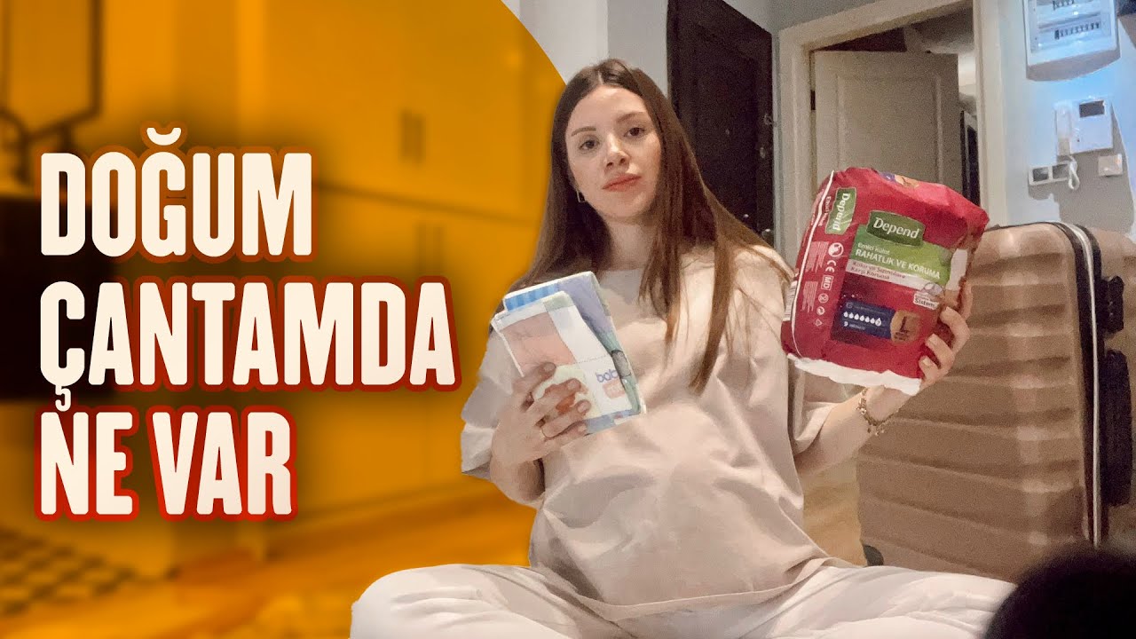 DOĞUM  ÇANTASINDA NELER OLMALI ?  💼 HASTANE ÇANTAMDA NELER VAR ?