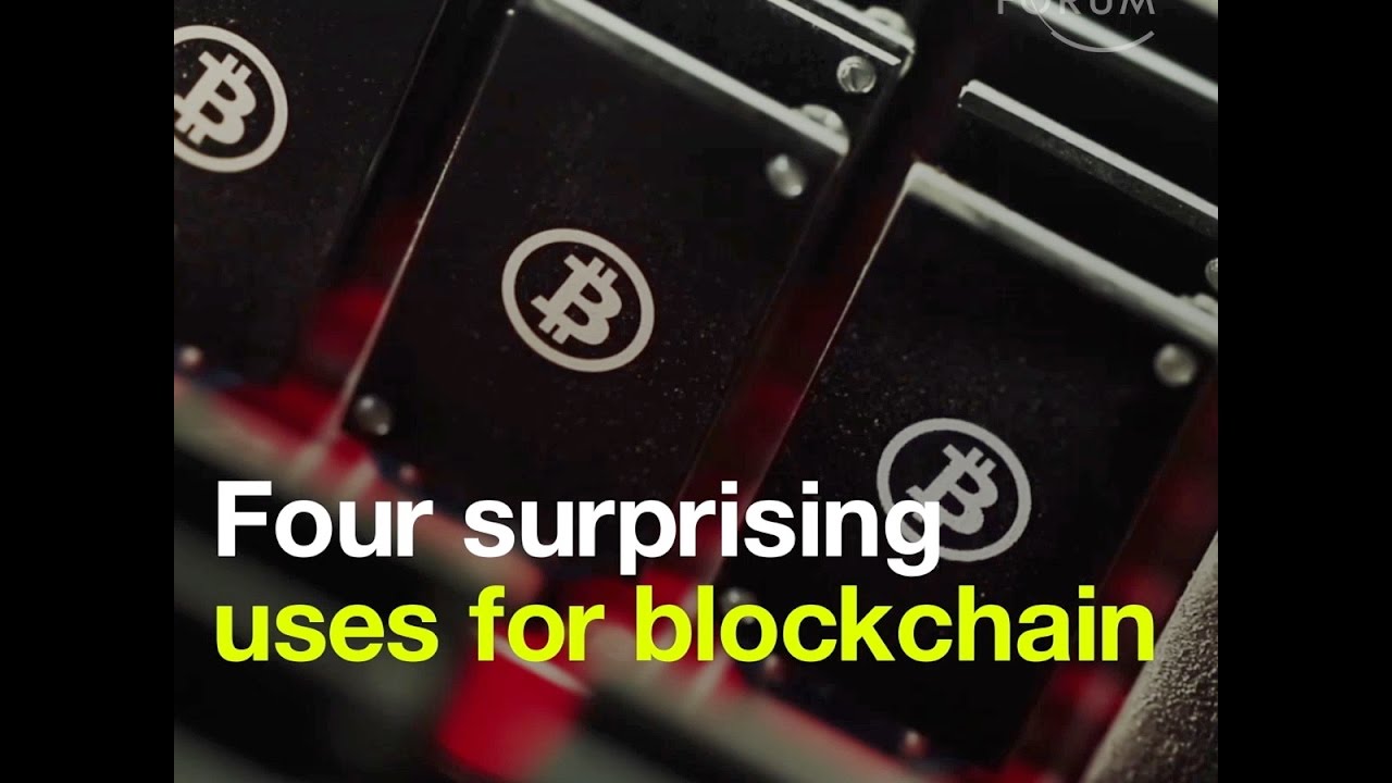 Four surprising uses for blockchain