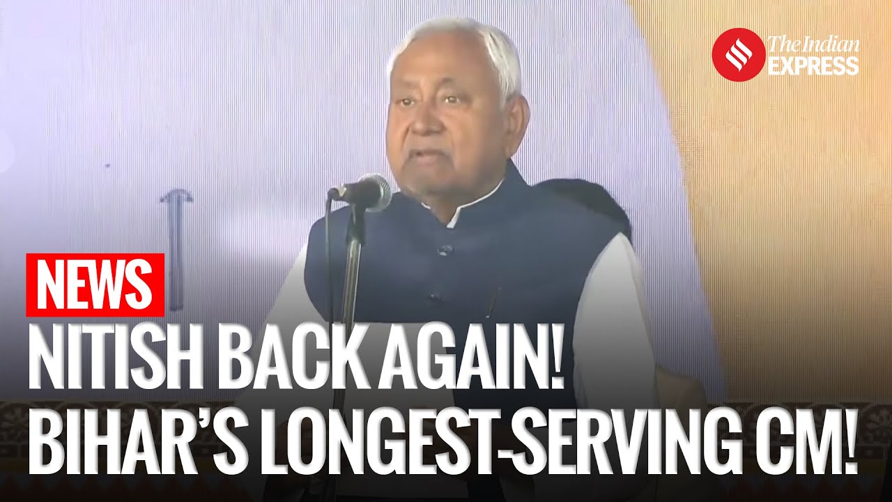 Nitish Kumar Assumes Office as Bihar CM in Grand Swearing-In Event | PM Modi, Amit Shah Present