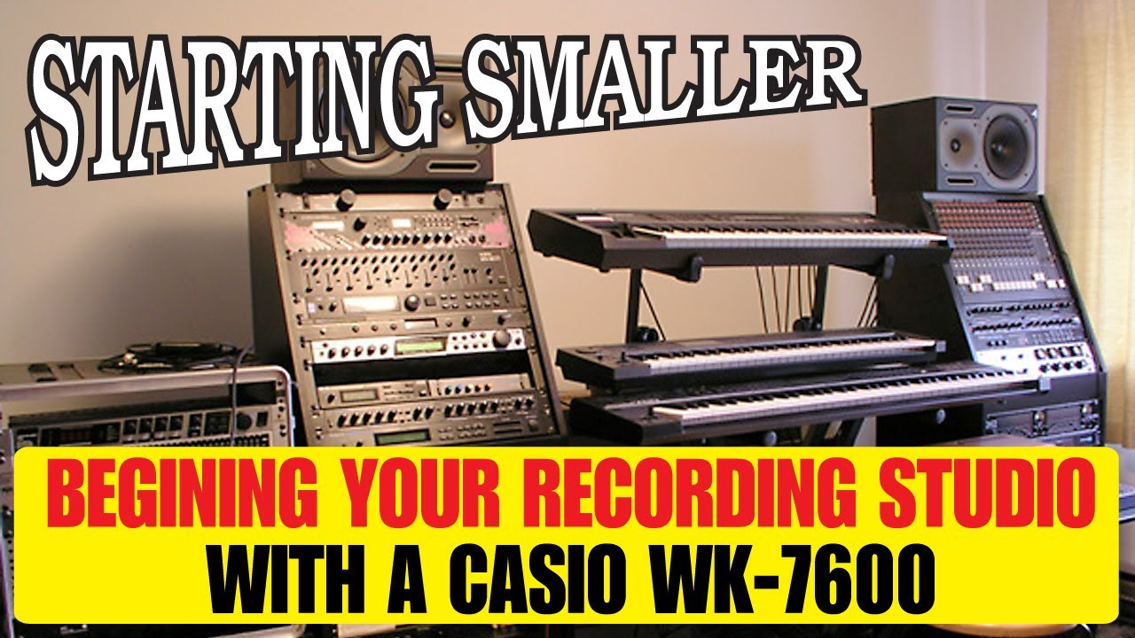 Casio WK7600 as YOUR First Synth + a Concert Video of the Casio in Action.