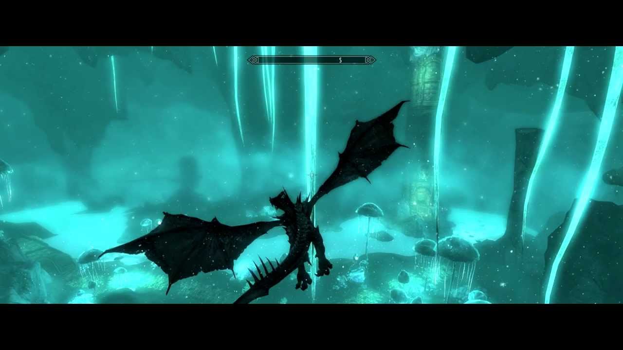 Skyrim:  Vulthuryol Battle as a Frost Dragon