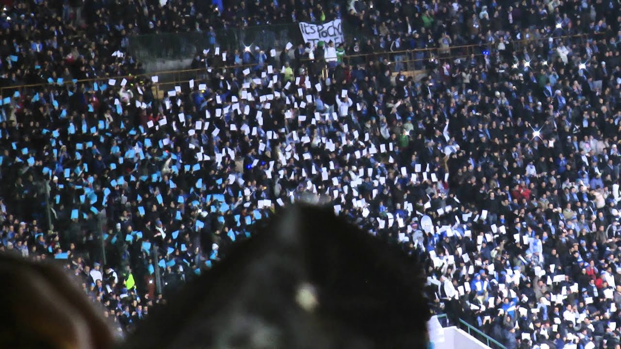 Napoli-Chelsea 3-1 21-02-2012 Coreografia e musichetta Live in Hd dalla Curva B