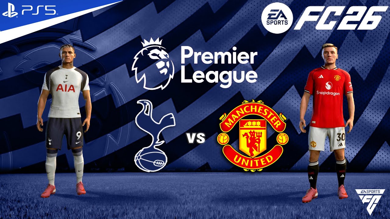 FC 26 - Spurs vs Manchester united ft. Sesko, Cunha, Mbeumo Premier League Match PS5&trade; 4K HDR