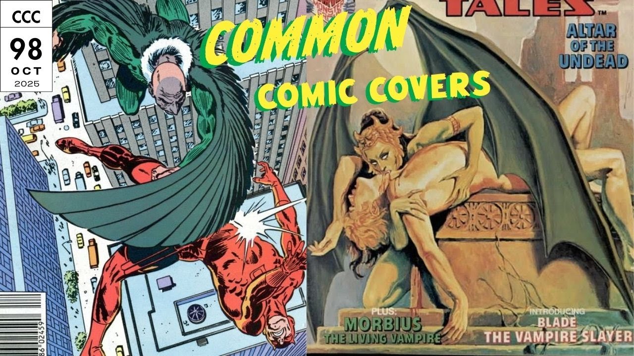 Issue 98: Daredevil #225 CPV, Vampire Tales #8, & Batman’s Strangest Cases | Common Comic Covers