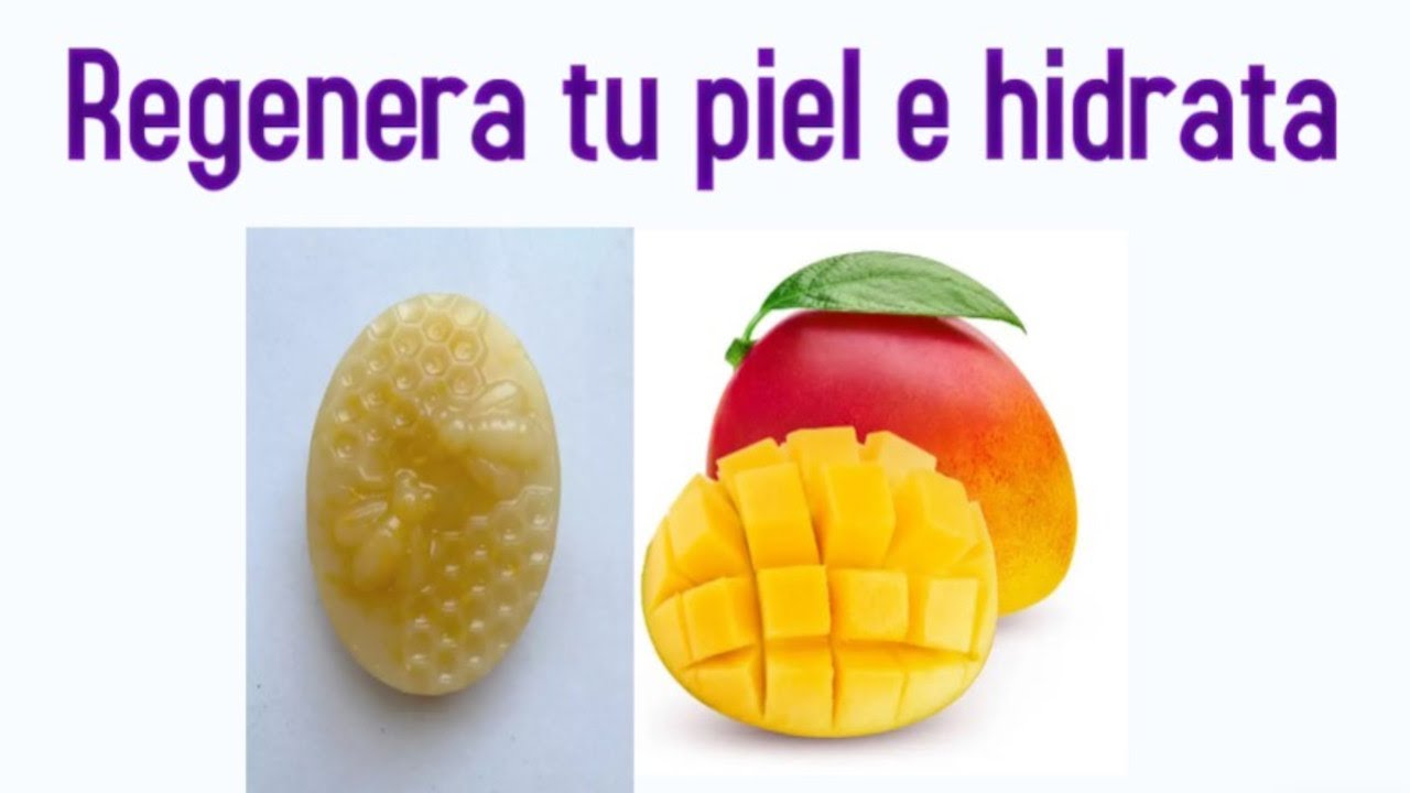 Jabón casero de mango 🥭🥭Natural