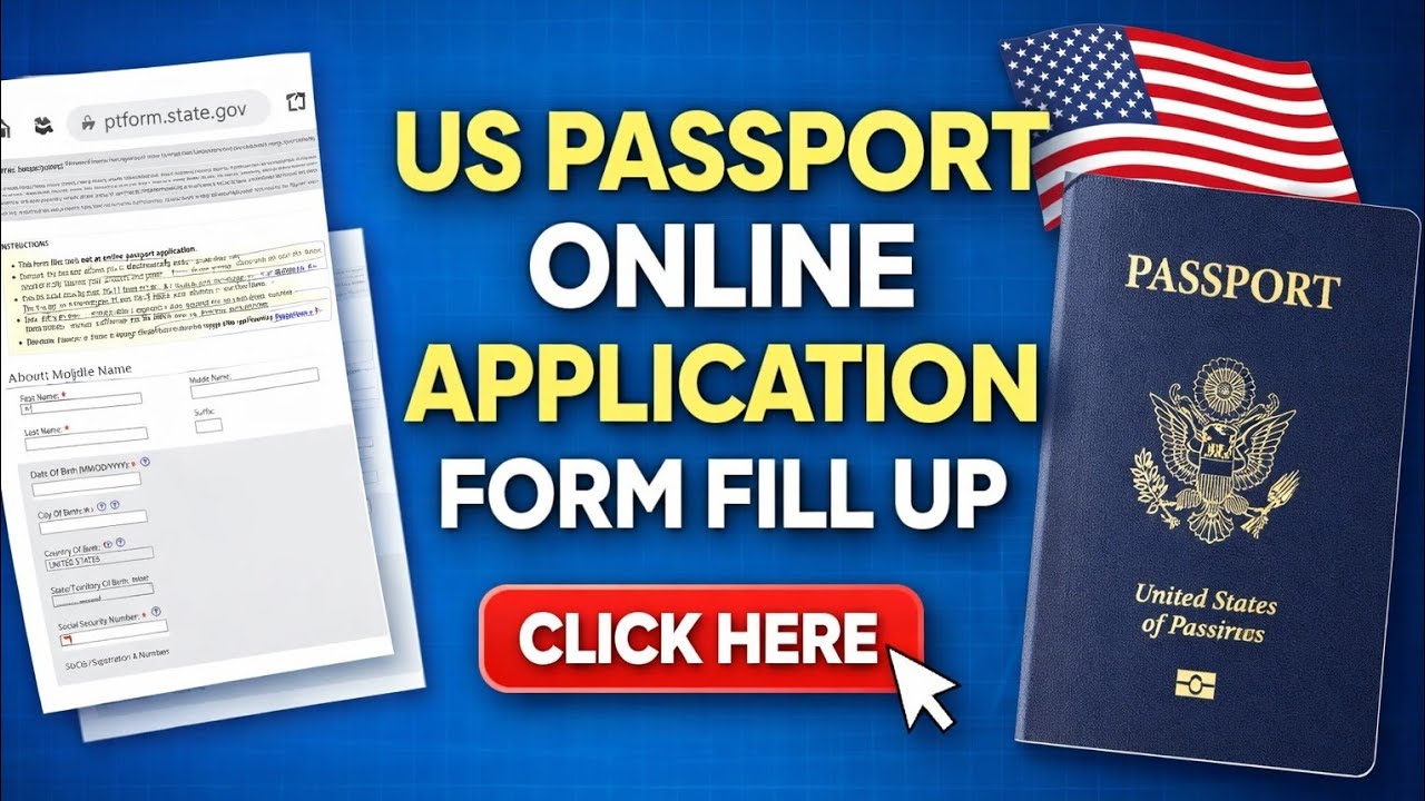 Us passport application form fill up | how to fill up passport application 