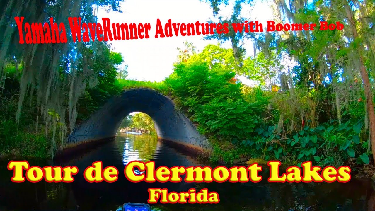 Jet Ski Clermont Lakes on a Yamaha WaveRunner FX Cruiser HO - Florida #jetski