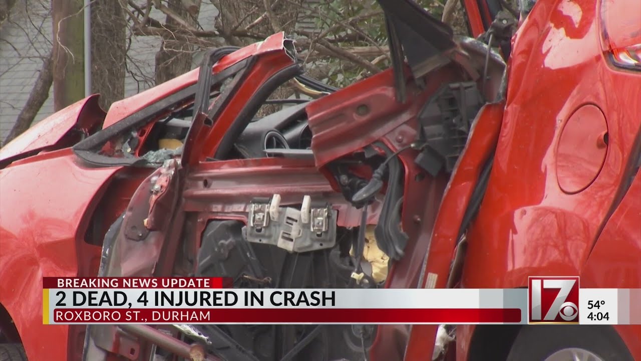 Two dead, four injured in Durham crash