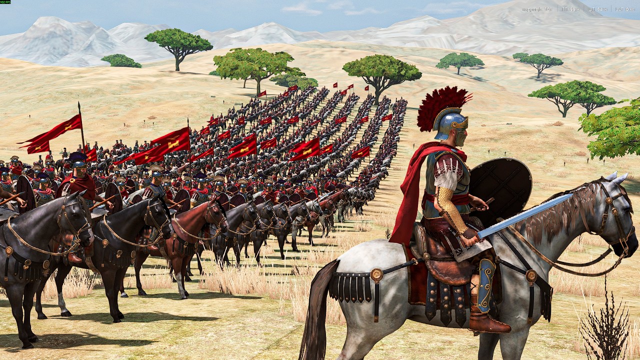1000 Roman Horsemen Clash With 1000 Carthaginians | Bannerlord Battle