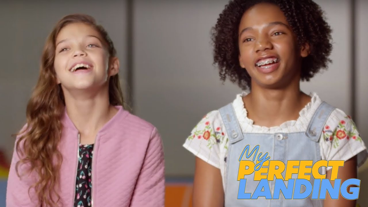 Meet Cassie & Lena! Cast Diaries: Holly Belbeck & Luca Assad | My Perfect Landing