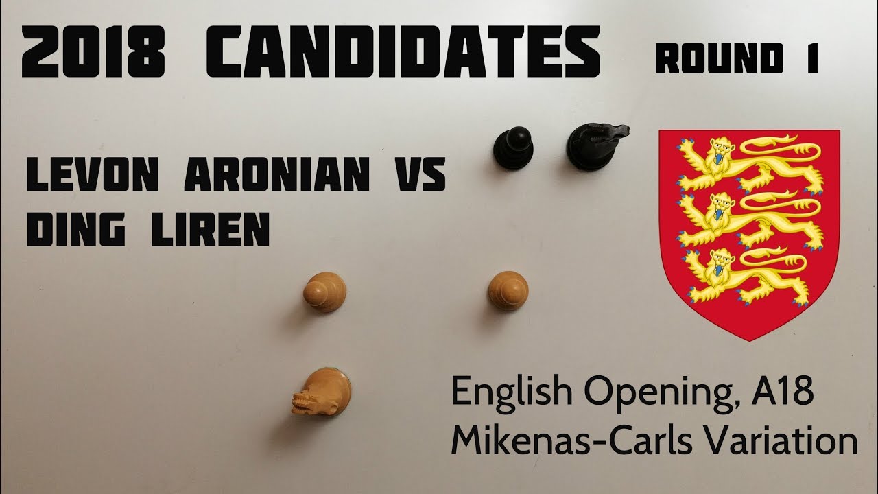 Levon Aronian misses a win against Ding Liren ⎸2018 Candidates Round 1