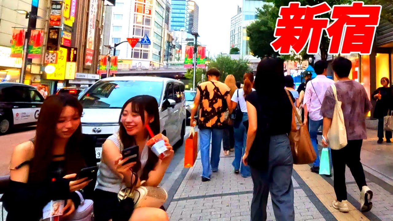 【4K60】新宿駅周辺を散歩！(walk in Shinjuku)　東京都新宿区