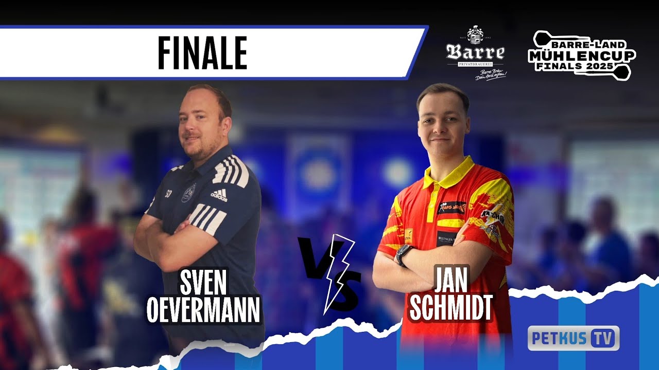 Barre-Land Mühlencup 2025 – FINALE: Sven Oevermann vs. Jan Schmidt | Full Match