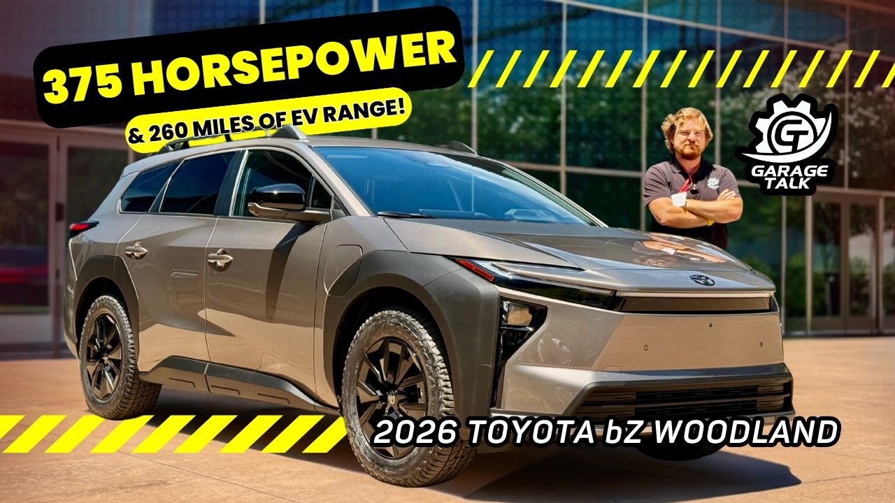 2026 Toyota bZ Woodland // THE Most Powerful Toyota EV