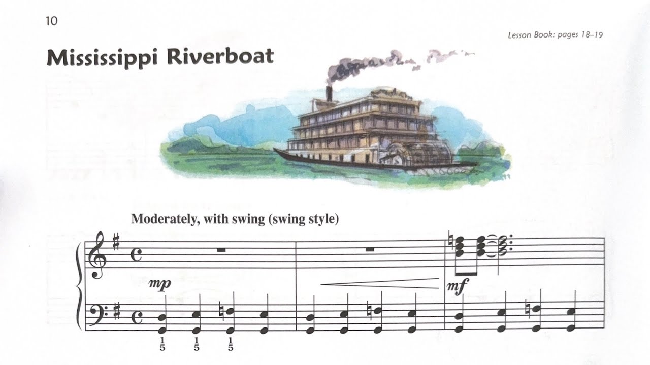 Performance 3: Mississippi Riverboat - Practice Tempo Accompaniment Track 
