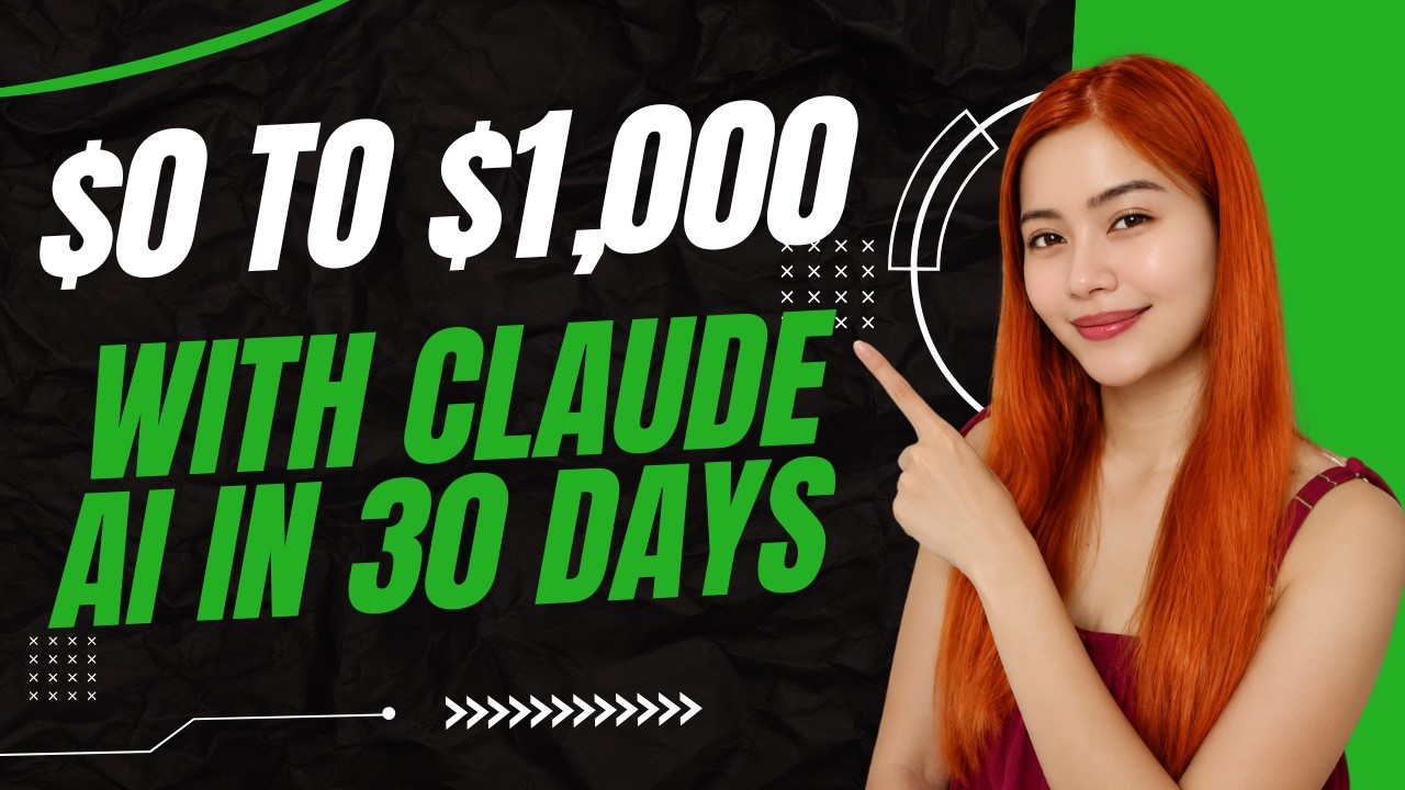 From $0 to $1,000 With Claude AI in 30 Days &mdash; The Exact Plan