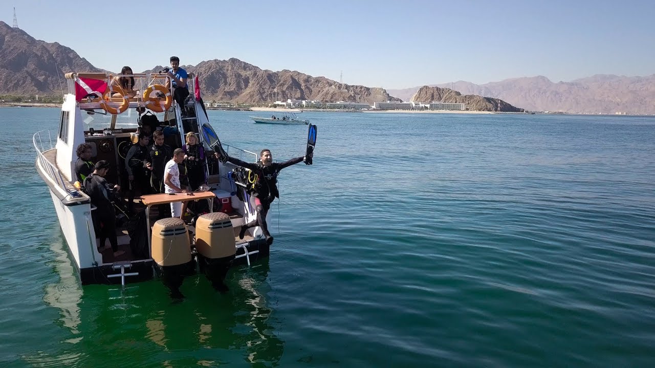Scuba Diving Trips In Fujairah “ Dibba Rock “ with Nemo Diving Center