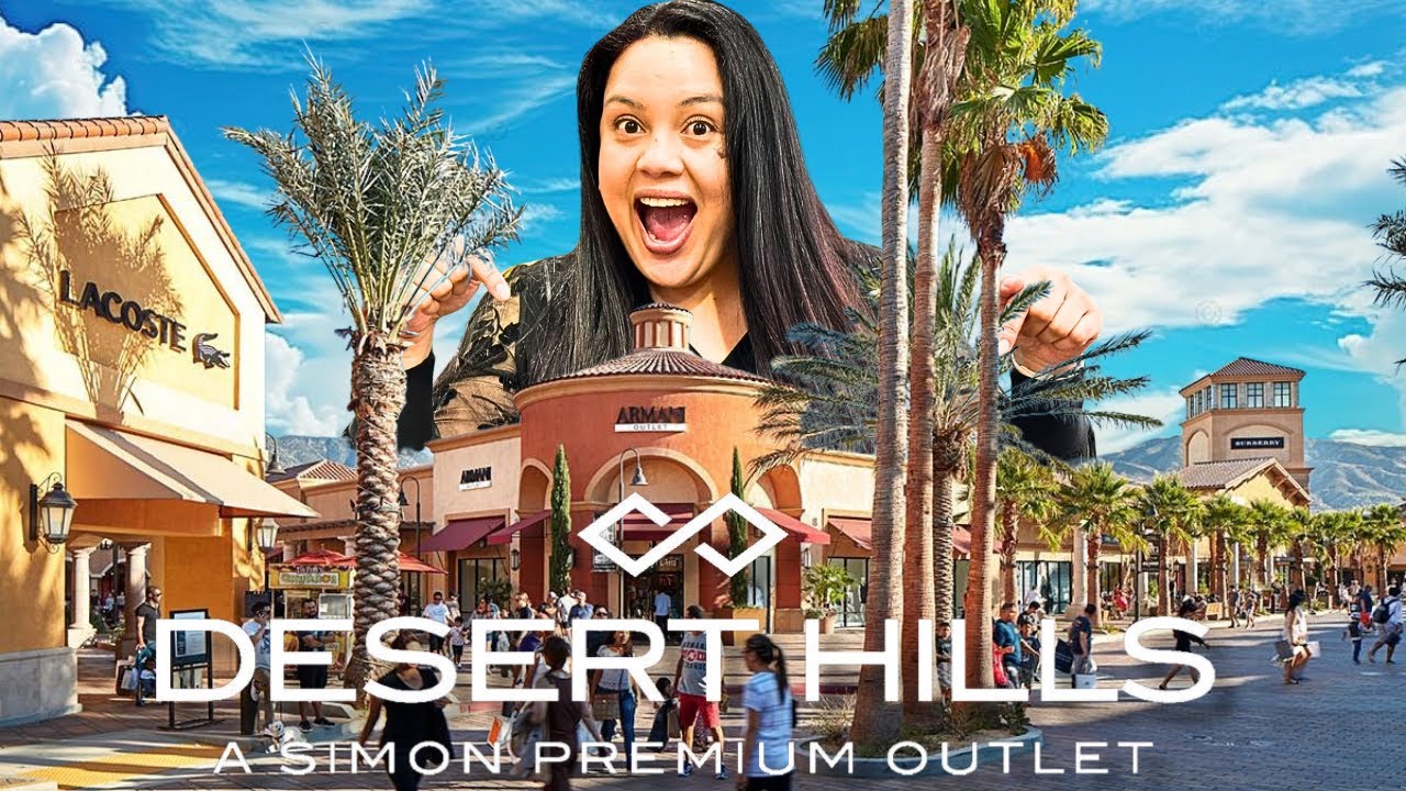 CABAZON OUTLETS y Dessert Hills PREMIUM OUTLETS lo mas BARATO para comprar en CALIFORNIA