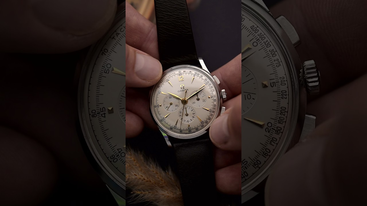 Omega Cal. 321 Chronograph from 1966 in 37mm steel. What a condition 🔐 #watches