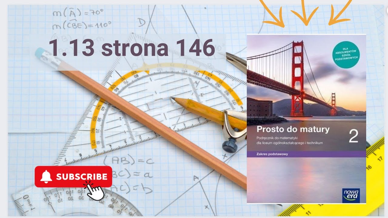 Zadanie 1.13 str. 147. Prosto do matury klasa 2