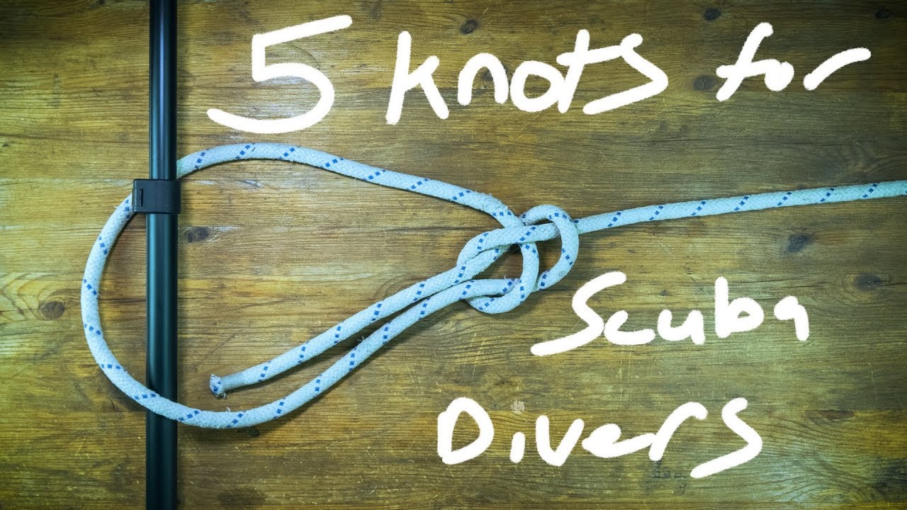 5 Knots For Scuba Divers