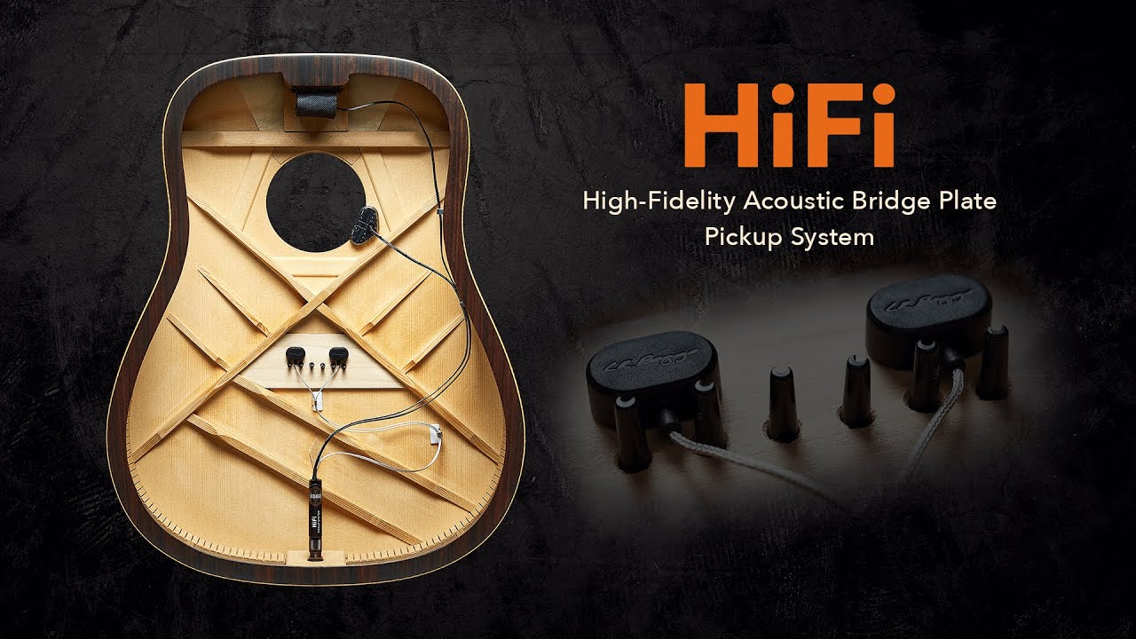 Introducing the LR Baggs HiFi | High-Fidelity Acoustic Bridge Plate Pickup System