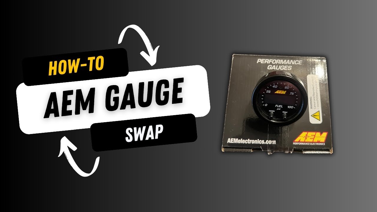 Ultimate Guide: How to change your AEM X-Series Gauge Overlay 