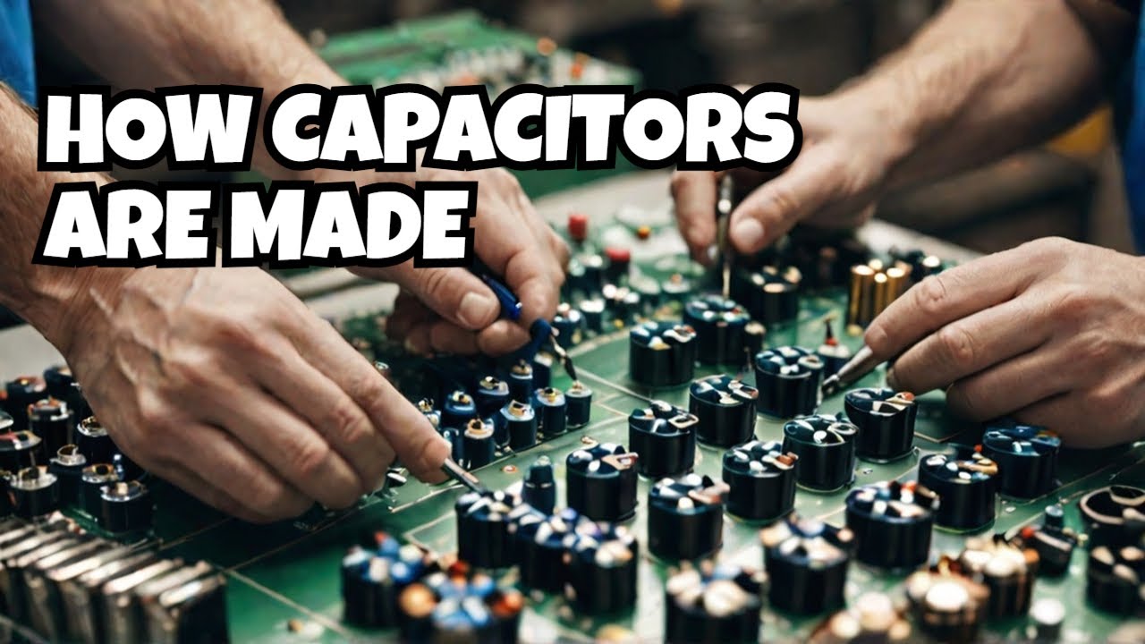 How Capacitors Are Made! Factory Tour (Chengxing Electronic)