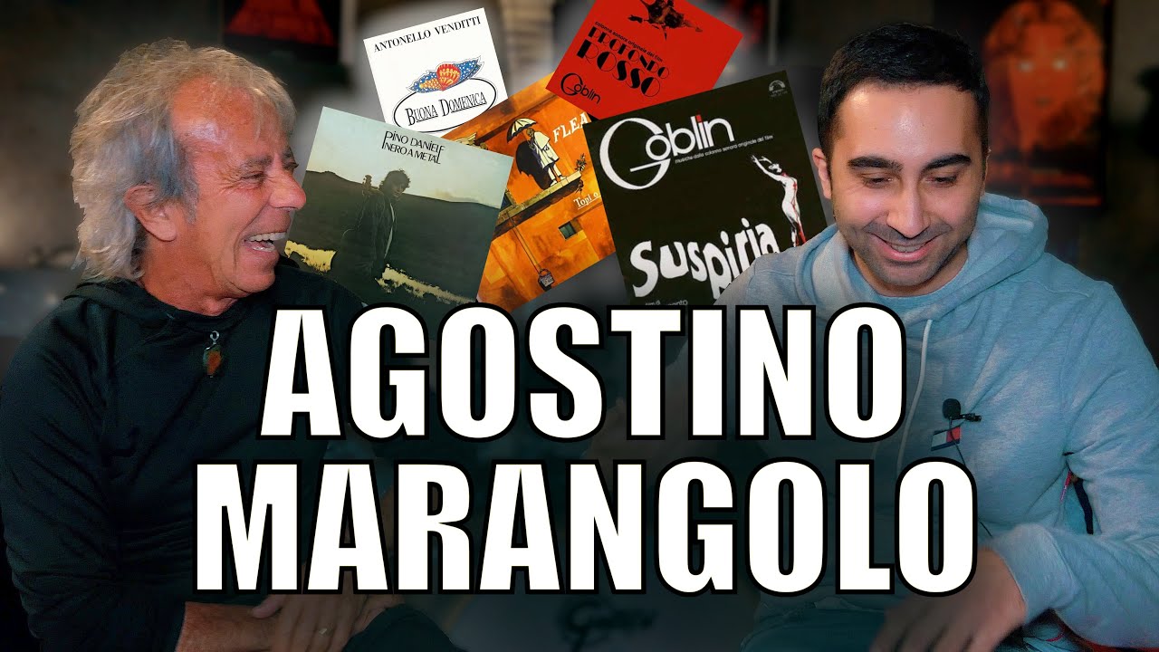 Agostino Marangolo (Pino Daniele, Goblin) si racconta: Dalla Sicilia a Nero a Metà
