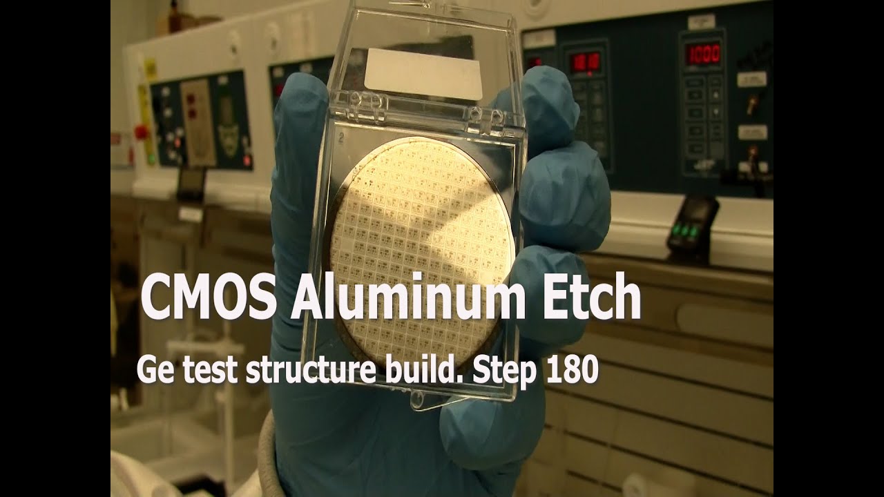 CMOS Al Etch Ge Test Devices Step 180