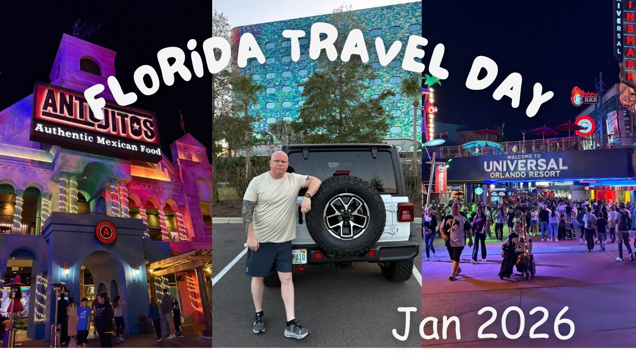 Travel Day to Florida! ✈️ Staying at Gatwick Hilton & Flying to Universal’s Stella Nova January 2026