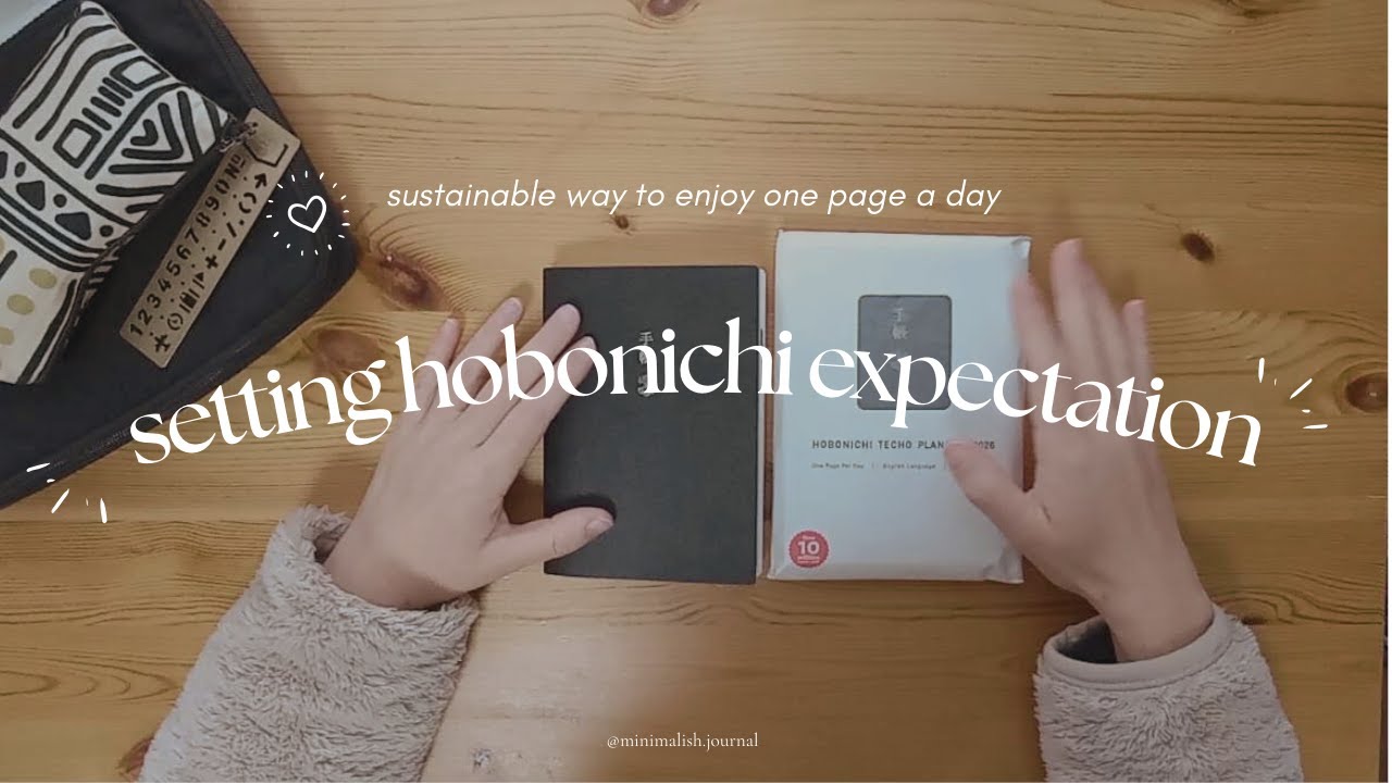 Как сформировать устойчивые ожидания от использования Hobonichi — как получать удовольствие от ве...