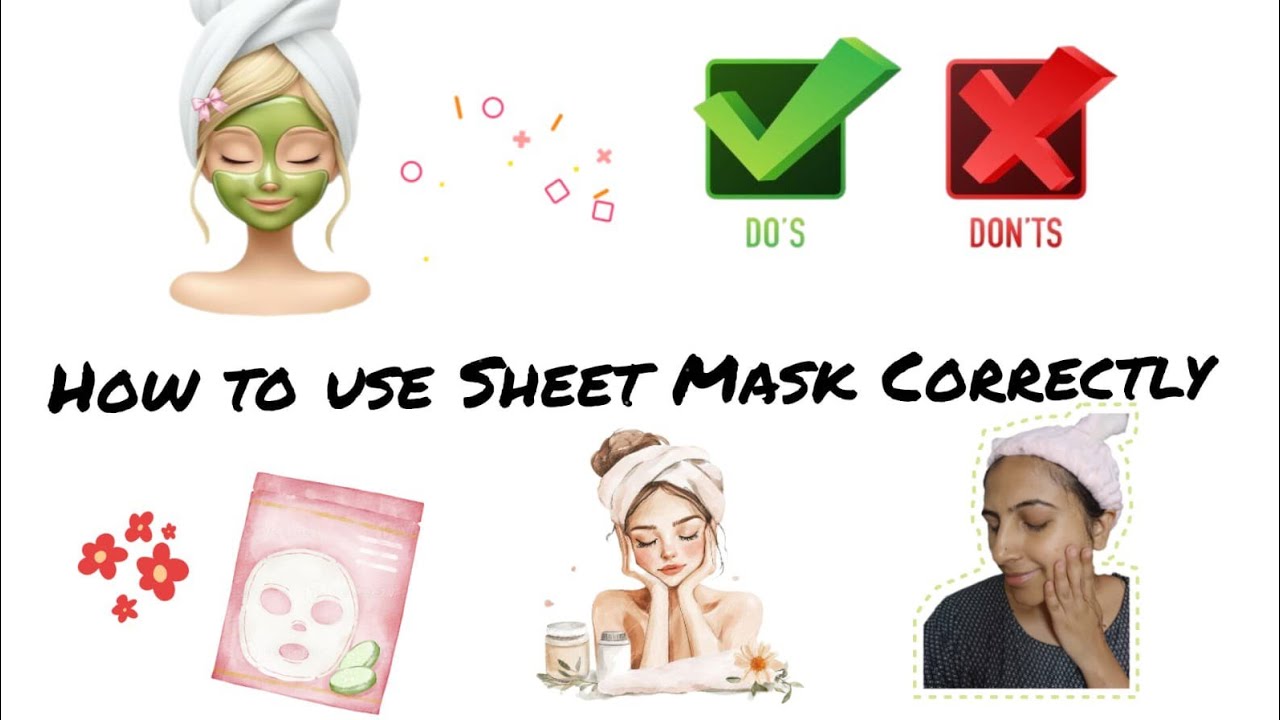 How to use SHEET MASK correctly |DO✅ & DONTS❌ of sheet mask|Common Mistakes #sheetmask#kannadavlogs 
